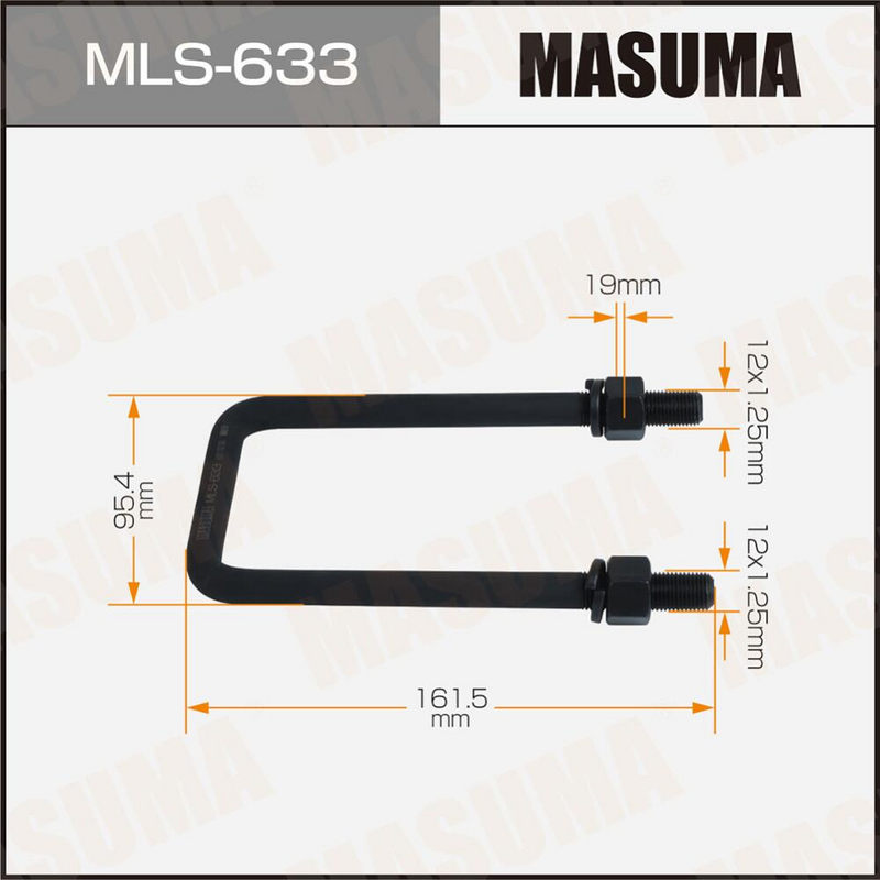 bulon U pentru arcuri MASUMA MLS-633
